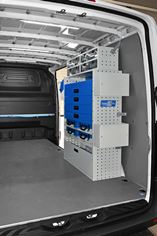 03_The complete Syncro Ultra racking system in the Mercedes Sprinter